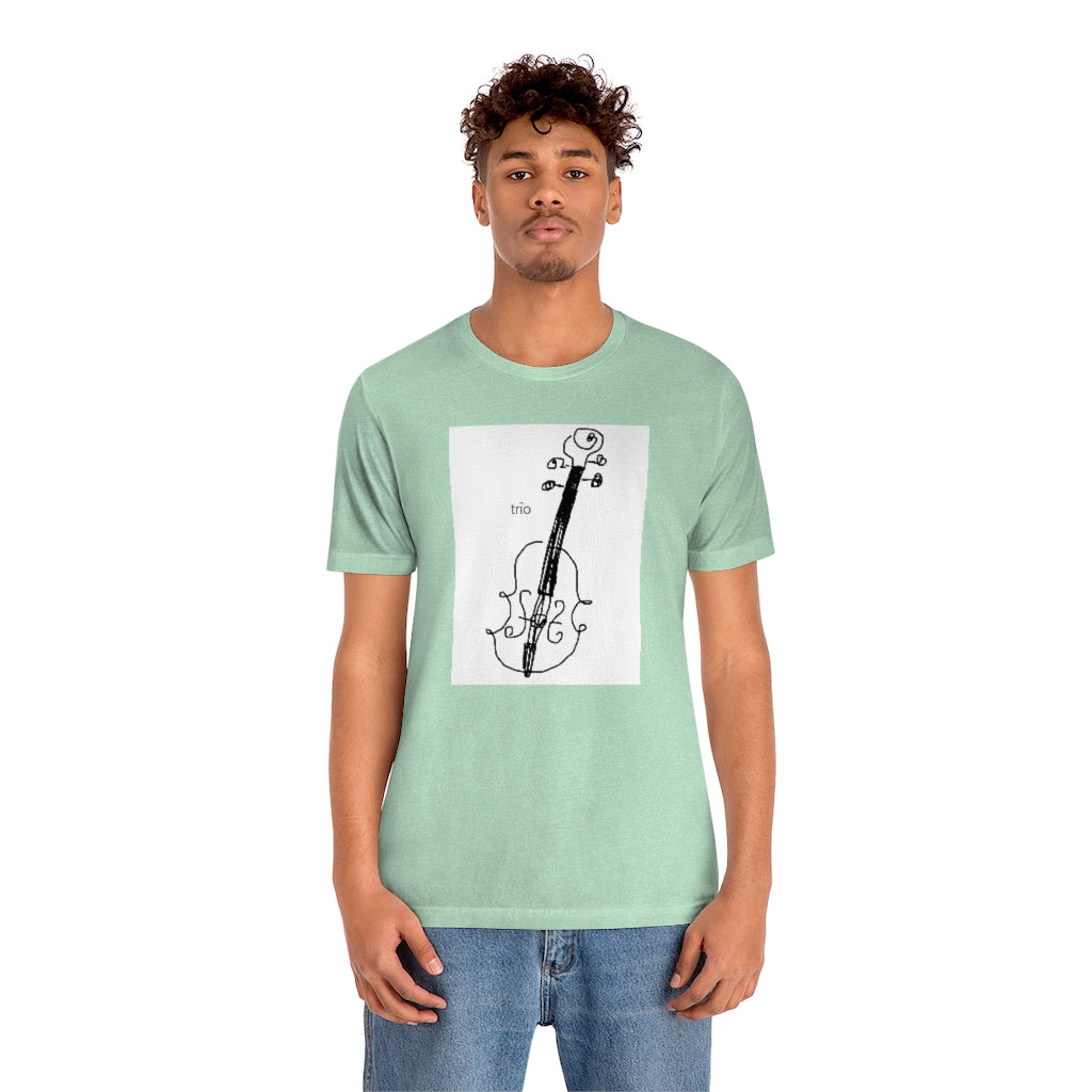 Violin Unisex Short Sleeve Tee