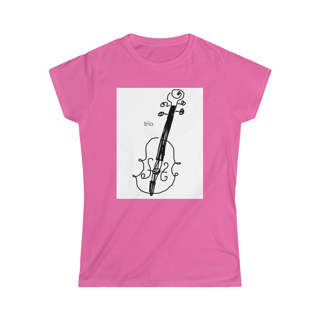 Violin Women's Softstyle Tee