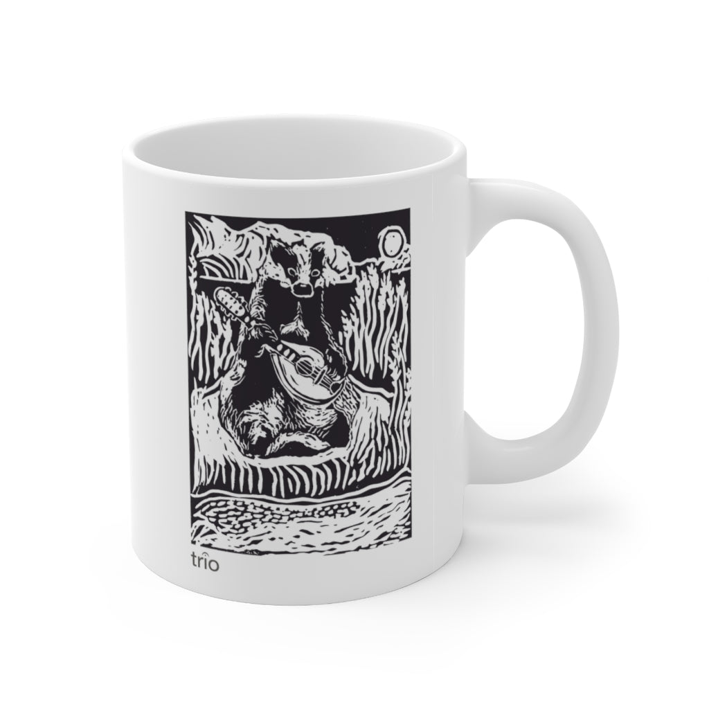 Badger & Mandolin Ceramic Mug 11oz