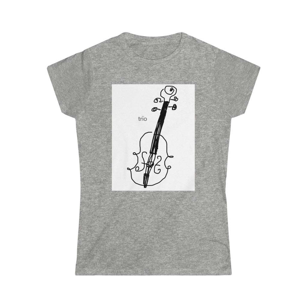 Violin Women's Softstyle Tee