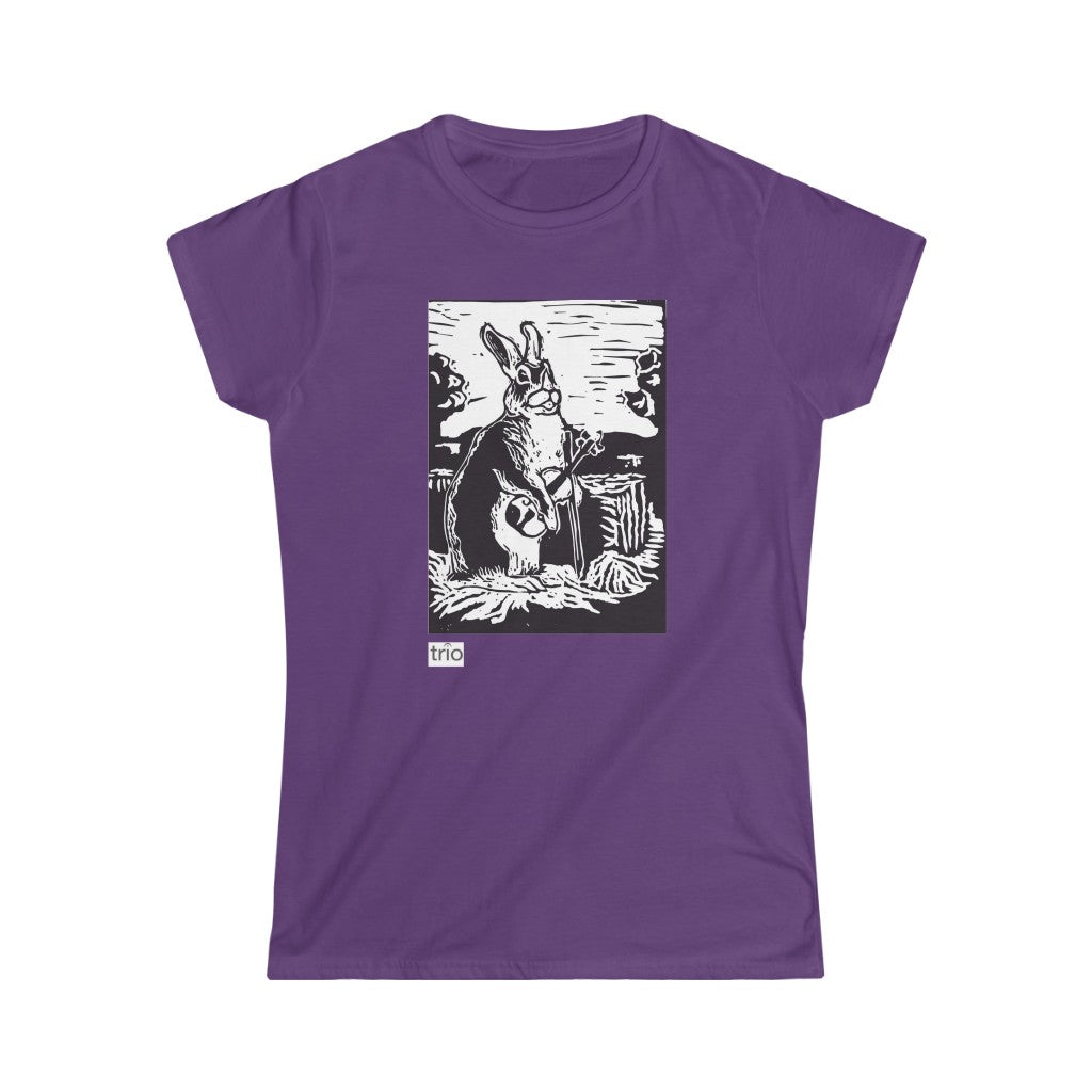 Rabbit & Fiddle Women's Softstyle Tee