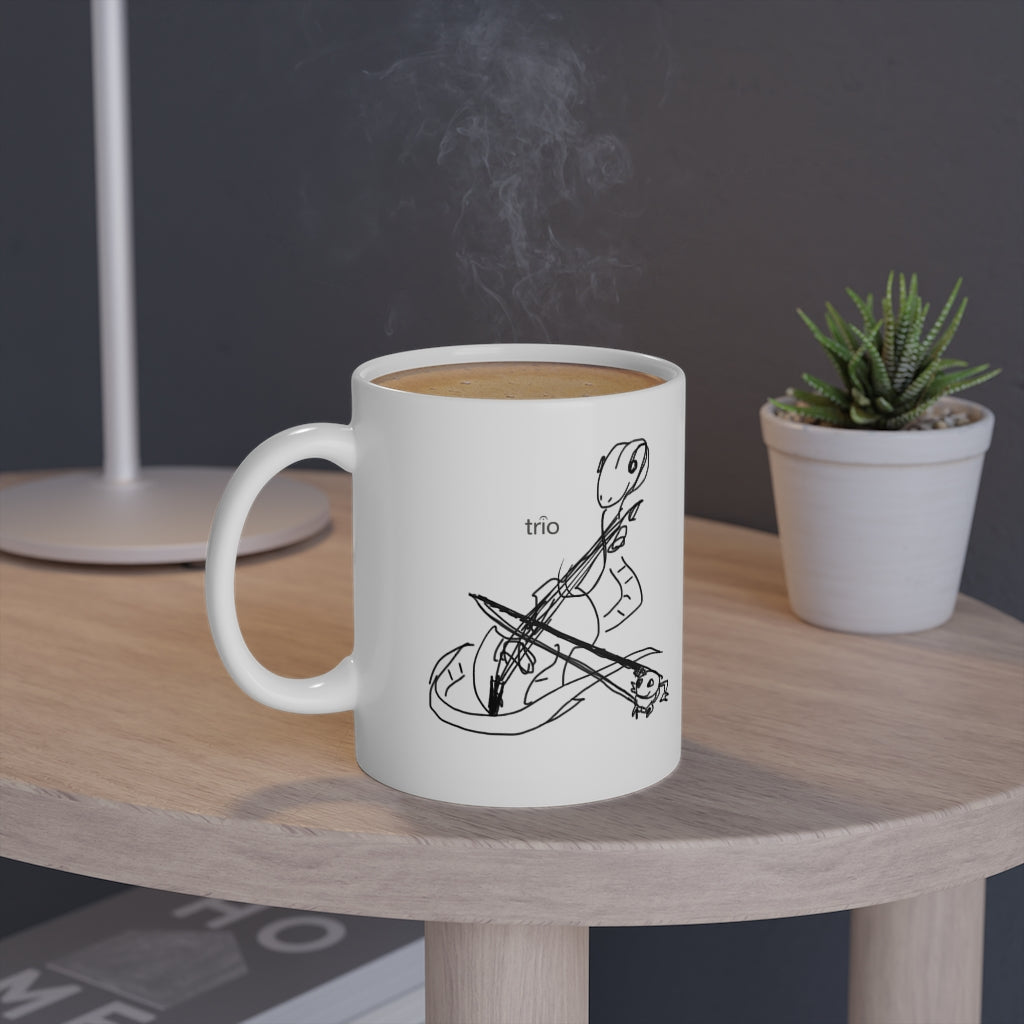 Friends Playing Music Mug, 11oz