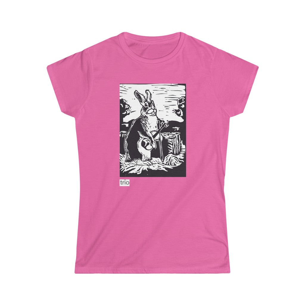 Rabbit & Fiddle Women's Softstyle Tee