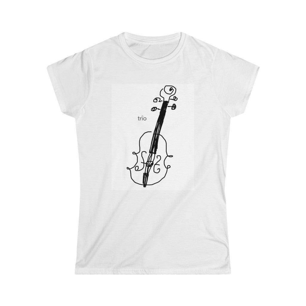 Violin Women's Softstyle Tee