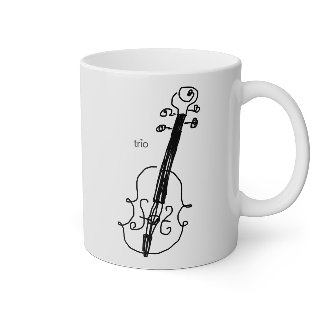 Violin Mug, 11oz