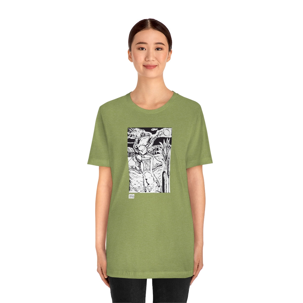 Frog and Banjo Unisex Jersey Short Sleeve Tee