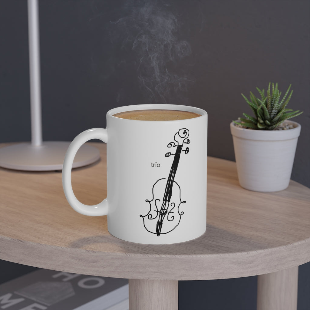 Violin Mug, 11oz