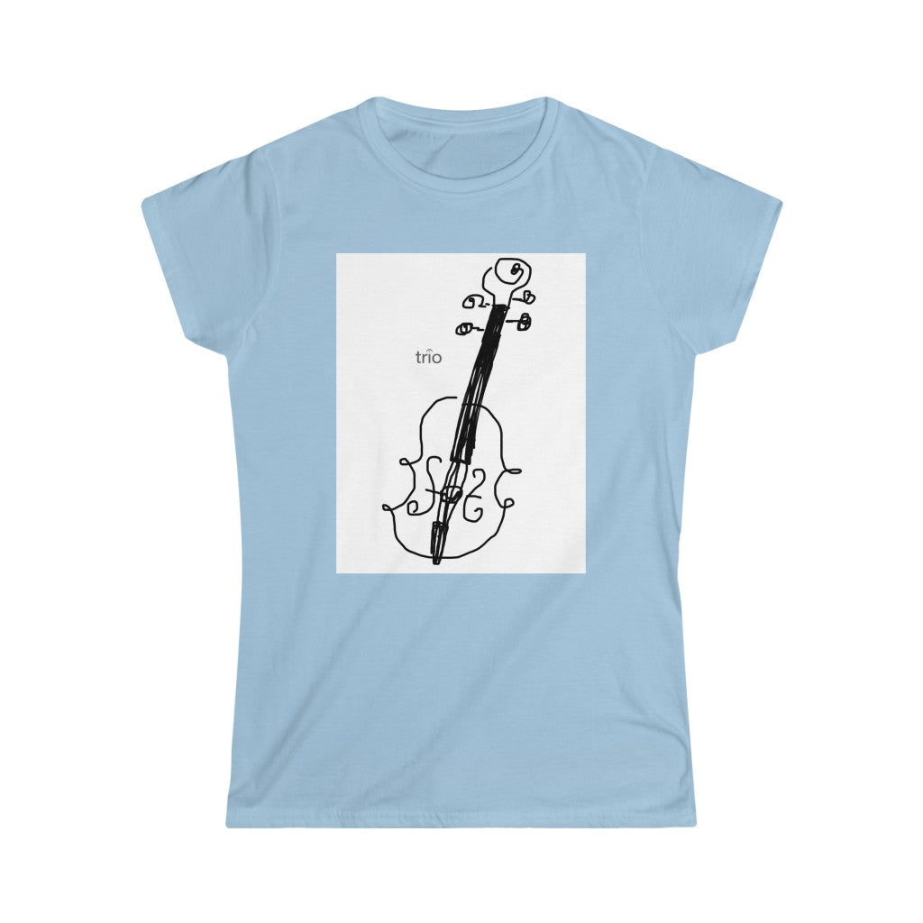 Violin Women's Softstyle Tee