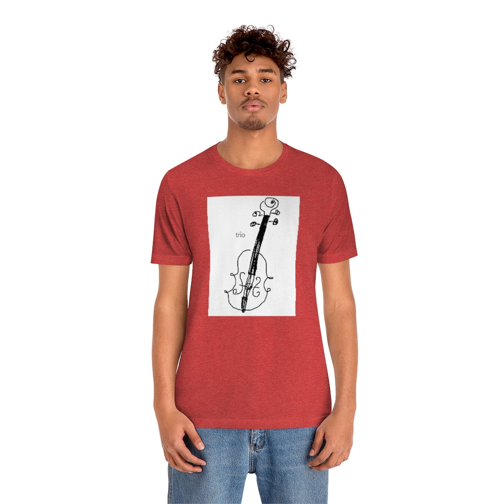 Violin Unisex Short Sleeve Tee