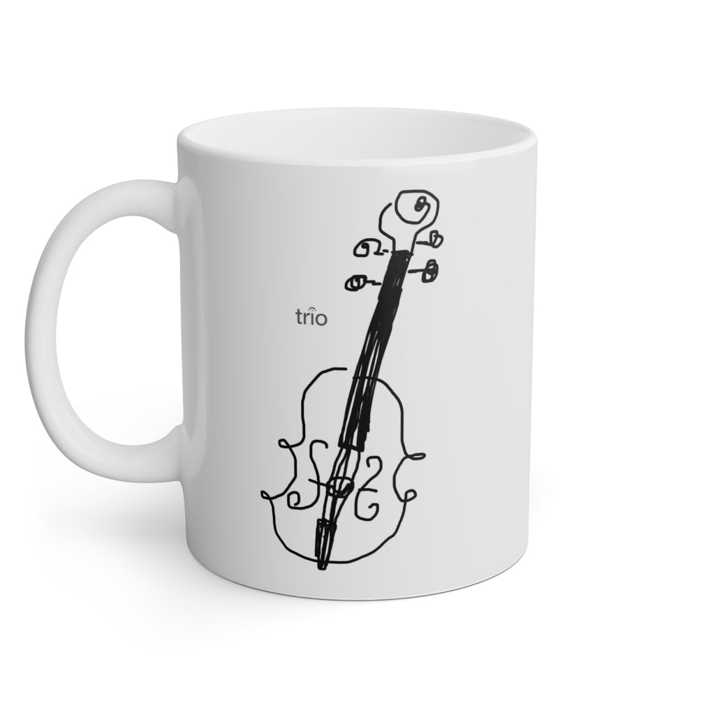 Violin Mug, 11oz