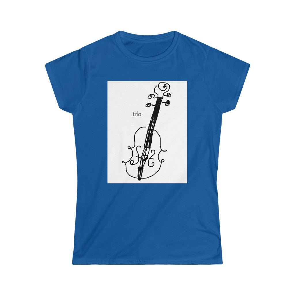 Violin Women's Softstyle Tee