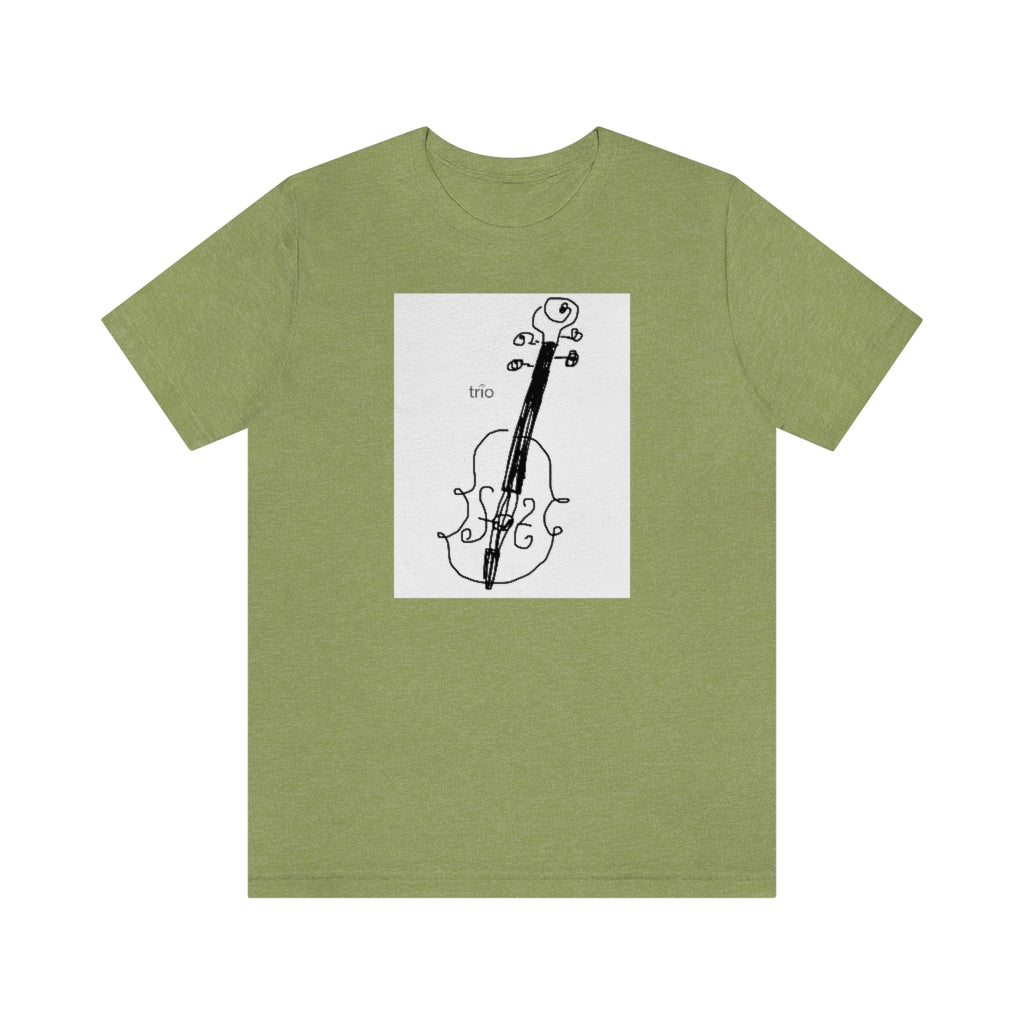 Violin Unisex Short Sleeve Tee