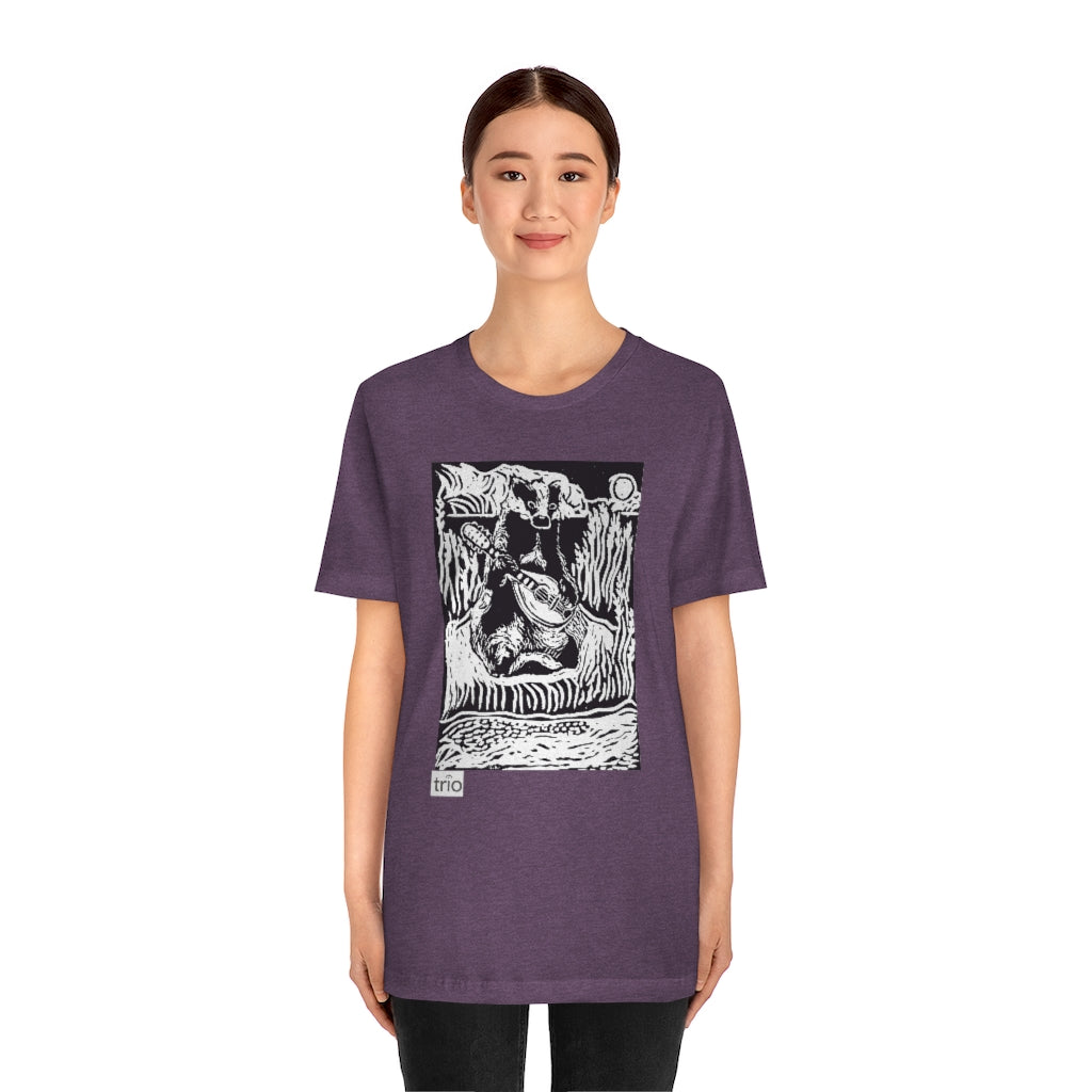 Badger & Mandolin Unisex Jersey Short Sleeve Tee