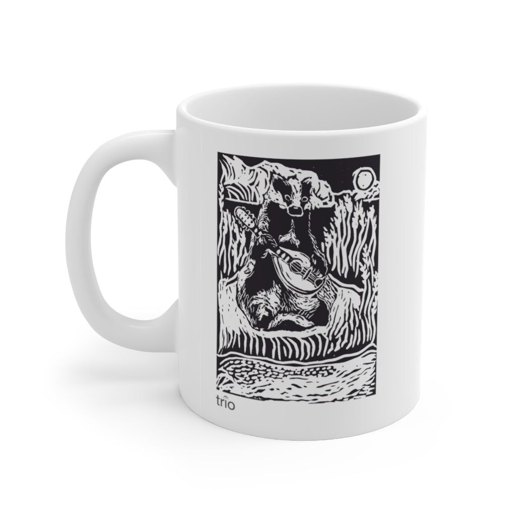 Badger & Mandolin Ceramic Mug 11oz